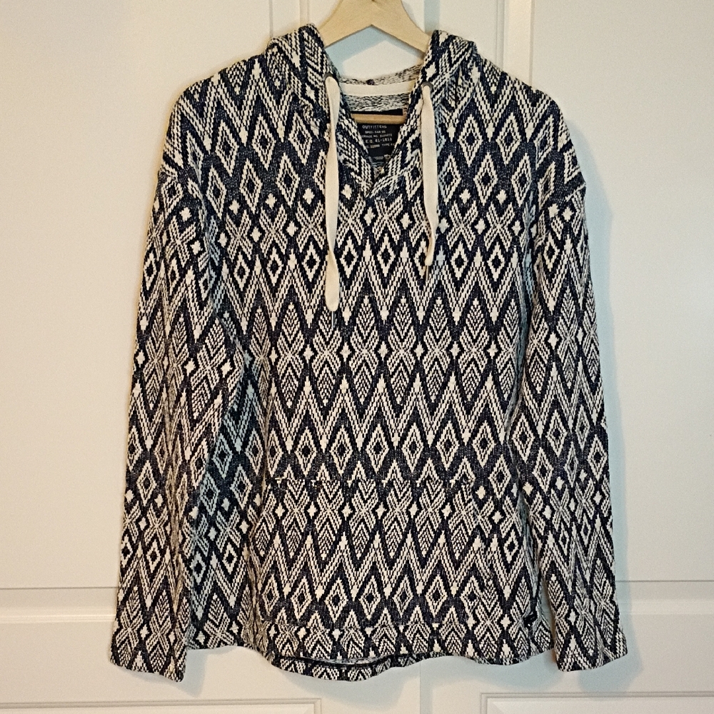 American Eagle Baja Knit Hoodie Size Small Unisex